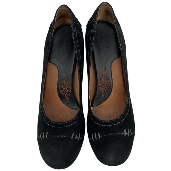 be comfortable Pumps Black Suede -  Size 8M - Picture 1 of 10